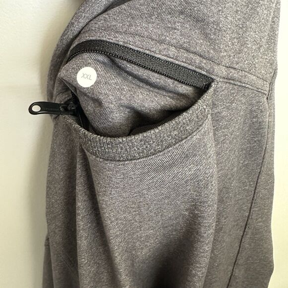 Lululemon Men’s XXL Trainer Pant Luon Relaxed Sweatpants Drawstring Stretch Grey - Picture 12 of 12